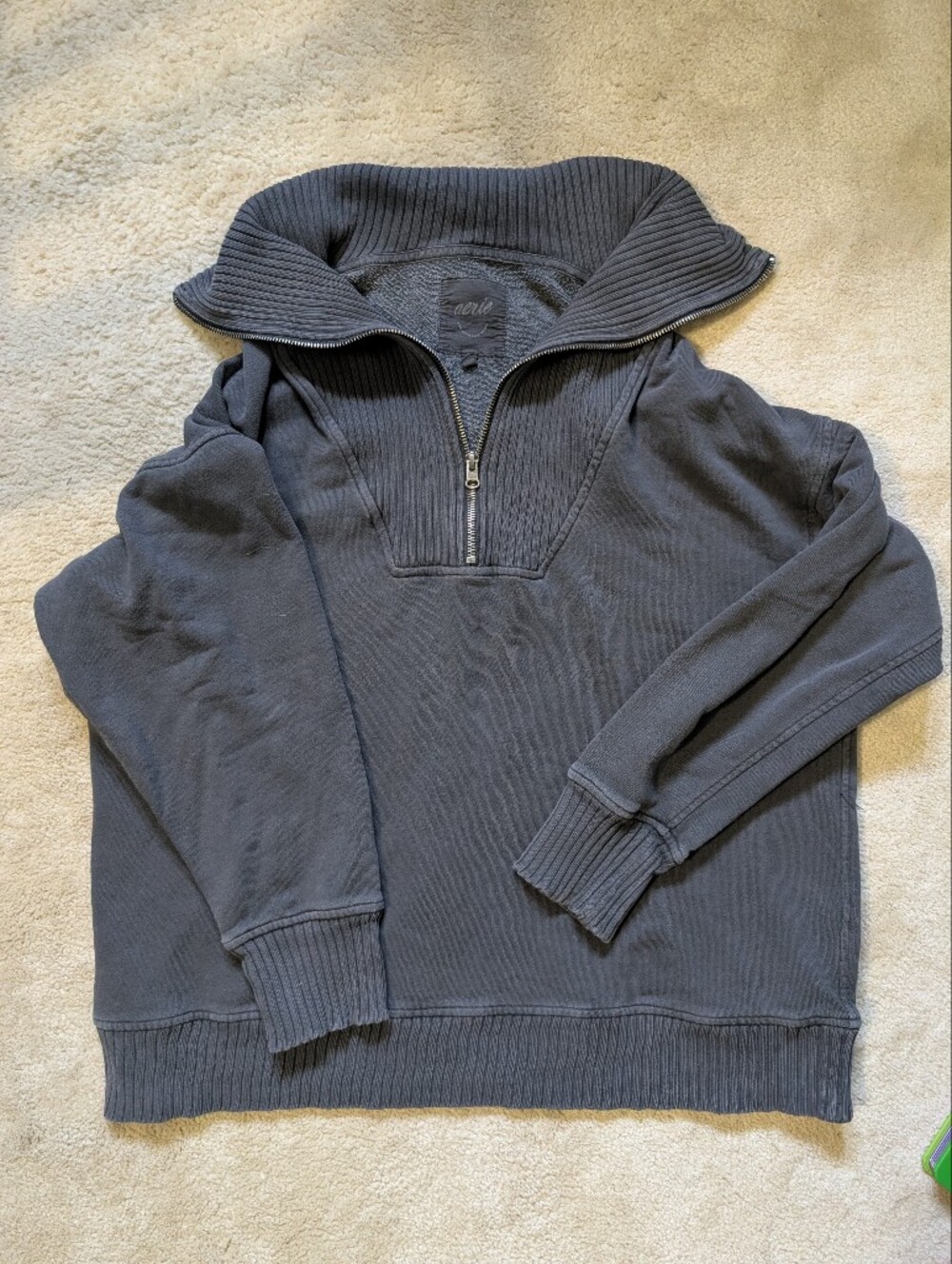 Aerie Half Zip Sweater